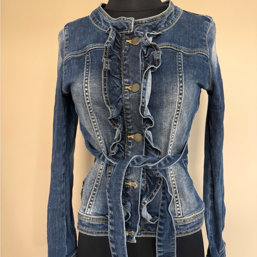 Red Valentino denim jacket - Picture 3 of 6